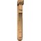Ekena Millwork Merced Arts and Crafts Smooth Bracket w/ Offset Brace, Western Red Cedar, 5 1/2"W x 28"D x 40"H BKT0604X28X40MRC03SWR - alternate 3